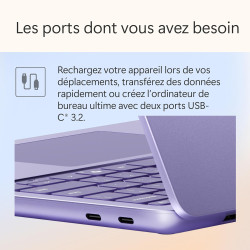 Microsoft Surface Laptop | Copilot+ PC | Ecran Tactile LCD 13”| Snapdragon® X Plus | 16Go RAM | Stockage 512Go | Dernier Modèle 