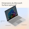 Microsoft Surface Laptop | Copilot+ PC | Ecran Tactile LCD 13”| Snapdragon® X Plus | 16Go RAM | Stockage 512Go | Dernier Modèle 