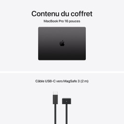 Apple MacBook Pro Portable avec M5 Pro, CPU 18 cœurs et GPU 20 cœurs : Conçu pour l’IA, Écran Liquid Retina XDR 16,2 Pouces, Mém