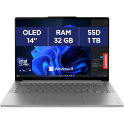 Lenovo Yoga Pro 7 14IAH10 - Ordinateur Portable Ultrafin 14'' 3K OLED 120Hz Tactile (Intel Arrow Ultra 9H, RAM 32Go, SSD 1To, Gr