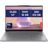 Lenovo Yoga Slim 7 14IMH9 - Ordinateur Portable 14'' WUXGA OLED (Intel Core Ultra 5 125H, RAM 16Go, SSD 512Go, Intel Arc Graphic