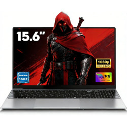 FUNYET 2026 15.6 Pouces Ordinateur Portable 8Go RAM 256Go SSD Soutien TF 1To Win11 Pro Processeur 4425Y PC Portable 5000mAh IPS 