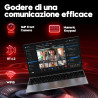 FUNYET 2026 15.6 Pouces Ordinateur Portable 8Go RAM 256Go SSD Soutien TF 1To Win11 Pro Processeur 4425Y PC Portable 5000mAh IPS 
