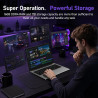 FUNYET Gaming Ordinateur Portable 16 Pouces R7 5825U jusqu'à 4.5GHz PC Portable 16Go RAM 1To SSD Extension TF 1To Win11 Laptop a