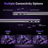 FUNYET Gaming Ordinateur Portable 16 Pouces R7 5825U jusqu'à 4.5GHz PC Portable 16Go RAM 1To SSD Extension TF 1To Win11 Laptop a