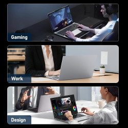 FUNYET Nouveau Ordinateur Portable 15.6 Pouces Gaming Laptop Core i9-11900H 16Go RAM 1To SSD Win 11 Pro Écran 1920×1080 FHD HDMI