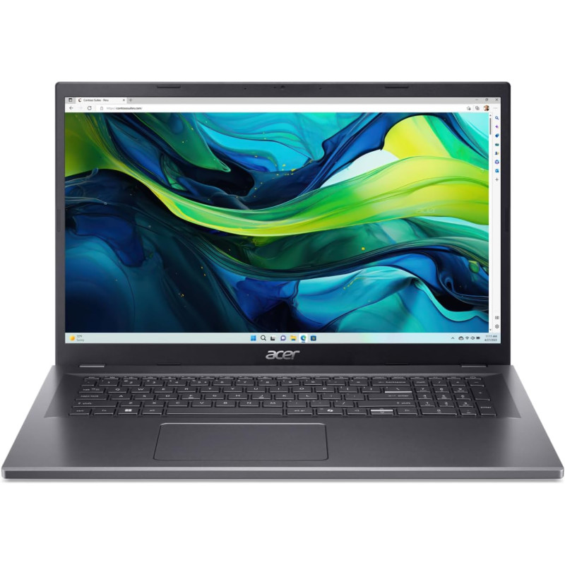 acer Aspire 17 I PC Portable 17.3" FHD LCD 60Hz I Intel Core i5 120U (13e gén.) I 16Go RAM LPDDR5 I 512Go SSD I Thunderbolt 4 I 