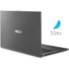 ASUS VivoBook 15 PC portable fin et léger 15,6" FHD, processeur Intel i3-1005G1, 8 Go de RAM, 128 Go de SSD, rétroéclairé KB, em