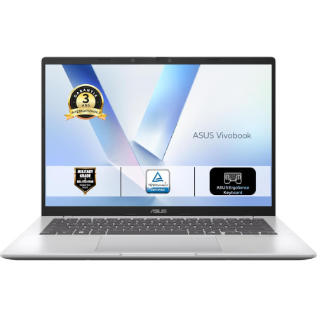 ASUS Vivobook 14 Copilot+ PC S1407QA-LY043W 14.0" WUXGA 60Hz Pc Portable (Snapdragon X1 26 100 Processeur 2.97GHz, 16GB LPDDR5X,
