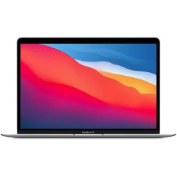 Macbook air 13" 2020 apple m1 3,2 ghz 8 go 128 go argent azerty fr (reconditionné)