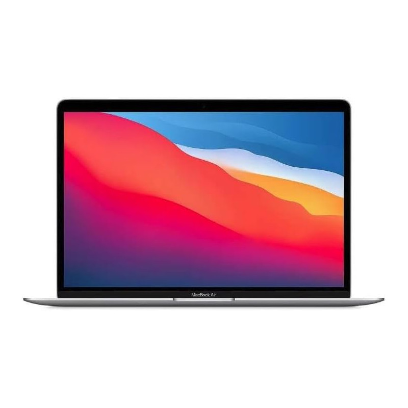 Macbook air 13" 2020 apple m1 3,2 ghz 8 go 128 go argent azerty fr (reconditionné)