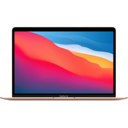 Fin 2020 Apple MacBook Air avec M1 Chip (13.3-Pouces, 8GB RAM, 256GB SSD) (QWERTY English) Or (Reconditionné)