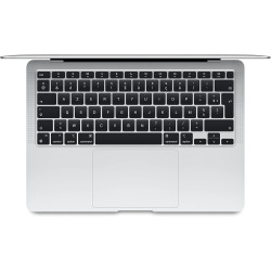 Apple MacBook Air 2020, M1 Chip Avec 8CPU & 8GPU (13-pouce, 8GO de RAM, 512GO de mémoire SSD) (AZERTY Français) Argent (Recondit