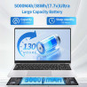 Ordinateur Portable 15,6 Pouces 12 Go RAM 256 Go SSD N4000 Processeur Écran IPS Full HD PC Portable WiFi 5 BT Mini HDMI Charnièr