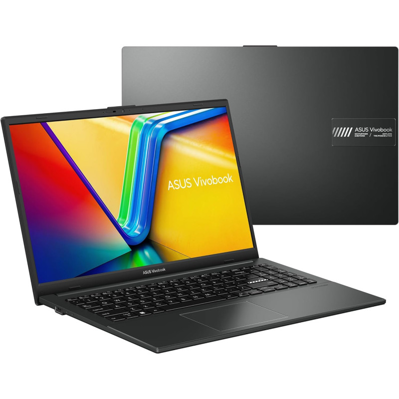 Asus Vivobook Go 15 E1504GA-BQ200WS 15.6 pouces FHD PC Portable (processeur Intel N100 3.4 GHz, 4Go DDR4, 128G UFS 2.1, Intel UH