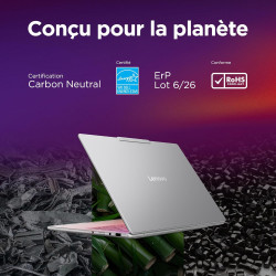 Lenovo Yoga Slim 7 14ILL10 - Ordinateur Portable 14'' OLED WUXGA Copilot+ (Intel Ultra 5 226V, RAM 16Go, SSD 512Go, Intel Arc Gr