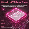 Ordinateur Portable 14 Pouces, 8 Go de RAM, DDR4, Ultrabook, IPS 1920 x 1080, Celeron N4120,sous, avec Protection de Clavier AZE