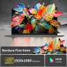 Ordinateur Portable 14 Pouces, 8 Go DDR4, IPS 1920 x 1080, Celeron N4120, avec Protection De Clavier AZERTY en Français，(Gris, 8