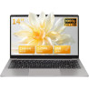 Ordinateur Portable 14 Pouces, 8 Go DDR4, IPS 1920 x 1080, Celeron N4120, avec Protection De Clavier AZERTY en Français，(Gris, 8