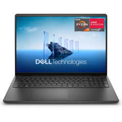 Dell 16 x dc16255 amd ryzen 7 250 16" 2k (1920x1200) anti-glare amd radeon 16gb ddr5 ram 1tb ssd windows 11 home azerty backlit 