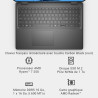 Dell 16 x dc16255 amd ryzen 7 250 16" 2k (1920x1200) anti-glare amd radeon 16gb ddr5 ram 1tb ssd windows 11 home azerty backlit 