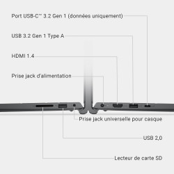 Dell 15 laptop dc15255 – 15.6" fhd 120hz, amd ryzen 7 7730u, 16gb ram, 1tb ssd, amd radeon graphics, hd webcam, windows 11 home,
