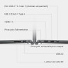 Dell 15 laptop dc15255 – 15.6" fhd 120hz, amd ryzen 7 7730u, 16gb ram, 1tb ssd, amd radeon graphics, hd webcam, windows 11 home,