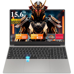 Dreamfyre 15,6" ordinateur portable 16go ddr4 512go ssd, pc portátil ryzen 7 4800h cpu, portable laptop computer avec écran fhd 