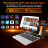 Dreamfyre 15,6" ordinateur portable 16go ddr4 512go ssd, pc portátil ryzen 7 4800h cpu, portable laptop computer avec écran fhd 
