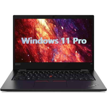 Lenovo Thinkpad L13 Gen 2 Business Laptop, 3,3", Intel Core i3-1115G4, 4 Go de RAM, SSD de 256 Go, Clavier japonais, Windows 11 