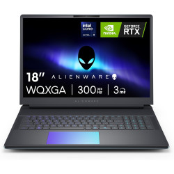 Alienware 18 Area-51 PC Portable Gaming 18" WQXGA 300Hz G-Sync, Intel Core Ultra 9 275HX Series 2, NVIDIA GeForce RTX 5080, 32 G
