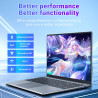 Ordinateur portable 15.6" full hd ips, core i5-7y54 jusqu'à 3.2 ghz, 16 go ram ssd 512 go, win 11 + office 365, pc portable clav