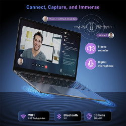 2026 – Ordinateur Portable 15,6 Pouces FHD – Processeur Quad-Core N97 (12e génération, jusqu'à 3,6 GHz) – 16 Go de RAM DDR4, SSD