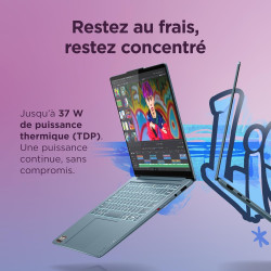 Lenovo Yoga Slim 7 14AKP10 - Ordinateur Portable 14'' OLED WUXGA Copilot+ (AMD Ryzen AI 5 340, RAM 16Go, SSD 1To, AMD Radeon 840