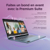 Lenovo Yoga Slim 7 14AKP10 - Ordinateur Portable 14'' OLED WUXGA Copilot+ (AMD Ryzen AI 5 340, RAM 16Go, SSD 1To, AMD Radeon 840
