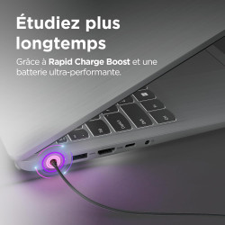 Lenovo IdeaPad 3 17IRU7 - Ordinateur Portable 17.3'' FHD (Intel Core i5-1335U, RAM 8Go, SSD 512Go, Intel Iris XE Graphics, Windo
