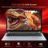 2 en 1 Écran Tactile Ordinateur Portable Ryzen R3-3200U (jusqu'à 3,5 GHz) 15,6 Pouces Win11 Jeu Laptop 16Go RAM 512Go SSD 360° R