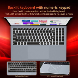 2 en 1 Écran Tactile Ordinateur Portable, Ryzen R3-3200U(jusqu'à 3,5 GHz)15,6 Pouces Win11 Jeu Laptop 16Go RAM 1To SSD 360° Rota