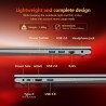 2 en 1 Écran Tactile Ordinateur Portable, Ryzen R3-3200U(jusqu'à 3,5 GHz)15,6 Pouces Win11 Jeu Laptop 16Go RAM 1To SSD 360° Rota