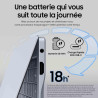 Samsung Galaxy Book4 Edge Ordinateur Portable avec IA 15.6’’, Copilot+ PC, Snapdragon X Plus (8-Core) X1P-42-100, Mémoire 16 Go,