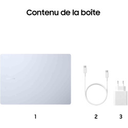 Samsung Galaxy Book4 Edge Ordinateur Portable avec IA 15.6’’, Copilot+ PC, Snapdragon X Plus (8-Core) X1P-42-100, Mémoire 16 Go,