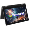Lenovo Chromebook 300e Ordinateur Portable Tactile 2 en 1 11,6" (1366 x 768), Intel Celeron N4020, 4 Go de RAM, SSD 32 Go, Clavi