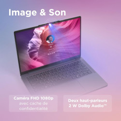 Lenovo IdeaPad Slim 3 16ARP10 - Ordinateur Portable 16'' WUXGA (AMD Ryzen 7 7735HS, RAM 16Go, SSD 512Go, Graphique AMD Radeon 68