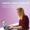 Lenovo Chromebook Plus IdeaPad Slim 3 14IAN8 avec Google AI - Ordinateur Portable 14'' FHD (Intel Core i3-N305, RAM 8 Go, eMMC 2