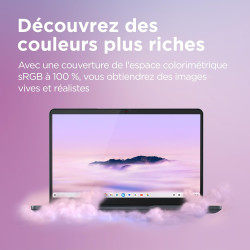 Lenovo Chromebook Plus IdeaPad Slim 3 14IAN8 avec Google AI - Ordinateur Portable 14'' Full HD (Intel Core i3-N305, RAM 8 Go, eM