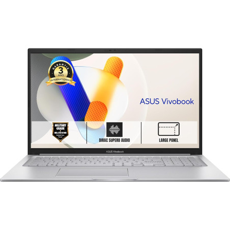 ASUS Vivobook 17.3 Pouces X1704VA-AU979W PC Portable (Intel Core i5-120U jusqu'à 5.0 GHz, 16 Go DDR4, 1 to SSD, Intel Graphics, 