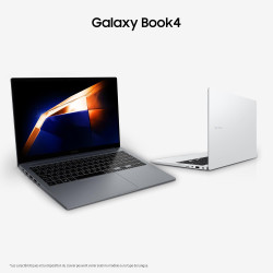 Samsung Galaxy Book4 Ordinateur portable 15.6'', Intel Core 7, 16Go RAM 512Go SSD Intel Graphics, Gris Anthracite, clavier AZERT