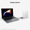 Samsung Galaxy Book4 Ordinateur portable 15.6'', Intel Core 7, 16Go RAM 512Go SSD Intel Graphics, Gris Anthracite, clavier AZERT