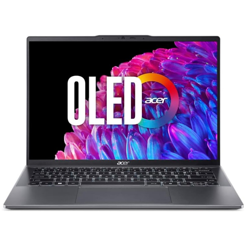 acer Swift Go 14 I PC Portable 14" 2.8K OLED 90Hz I AMD Ryzen 5-8645HS I 16Go RAM DDR5 I 512Go SSD I AMD Radeon Graphics I Windo