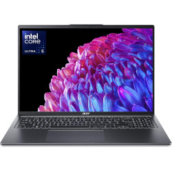 ACER Swift Go 16 SFG16-72-561M, Ordinateur Ultra Portable Copilot 16'' WQXGA IPS 60Hz (Intel Core Ultra 5 125U, RAM 16 Go, SSD 5